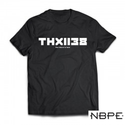 Koszulka z nadrukiem inspirowanym filmem THX 1138